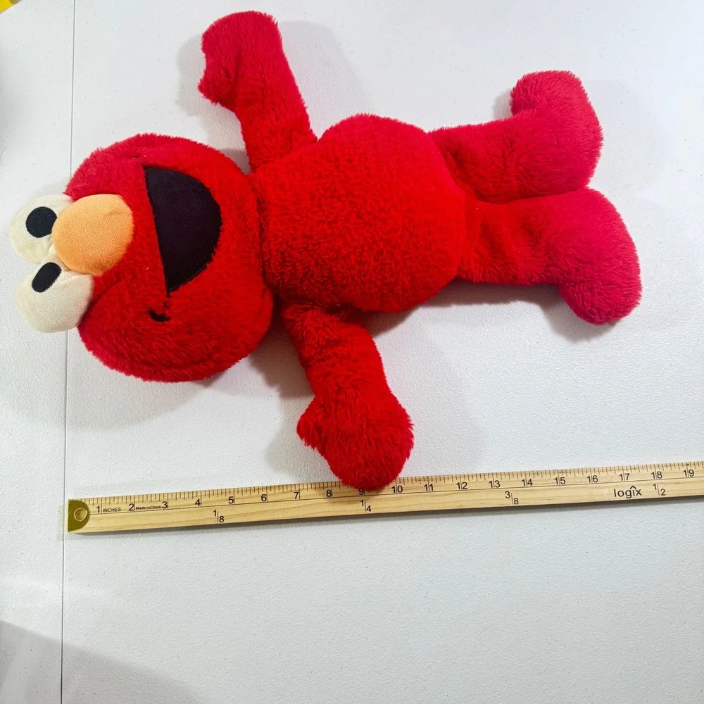 Sesame Street Elmo Plush Stuffed Animal Red Soft Toy 18‎ Inch